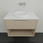 Marquis Merewether Wall Hung Vanity with Symphony Solid Surface Top and Basin