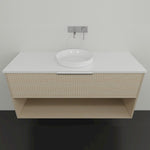Marquis Merewether Wall Hung Vanity with Symphony Solid Surface Top and Basin