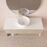 Marquis Merewether Wall Hung Vanity with Symphony Solid Surface Top and Basin