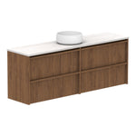 ADP Eli Ensuite Wall Hung Vanity with Cherry Pie Top