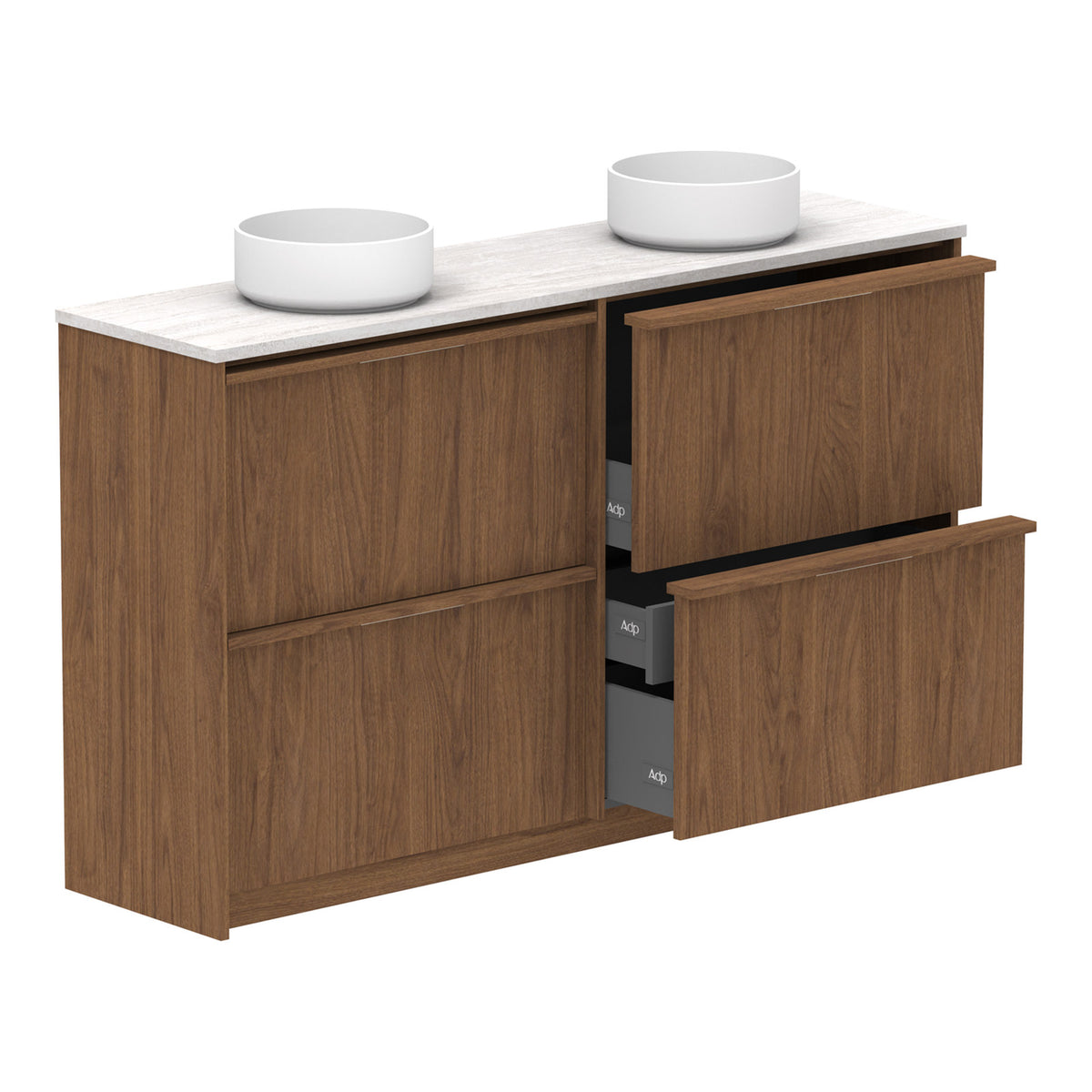 ADP Eli Ensuite Floor Standing Vanity with Cherry Pie Top