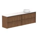 ADP Eli Ensuite Wall Hung Vanity with Cherry Pie Top