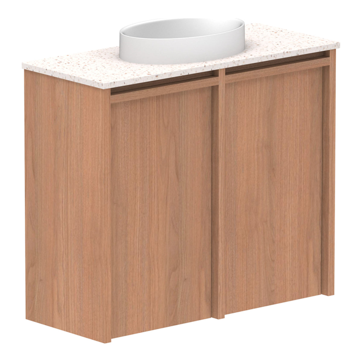 ADP Eli Mini Wall Hung Vanity with Cherry Pie Top