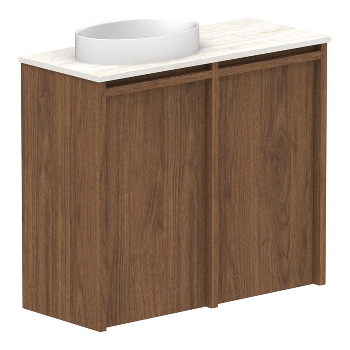 ADP Eli Mini Wall Hung Vanity with Cherry Pie Top