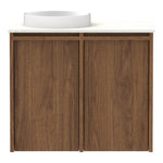 ADP Eli Mini Wall Hung Vanity with Cherry Pie Top