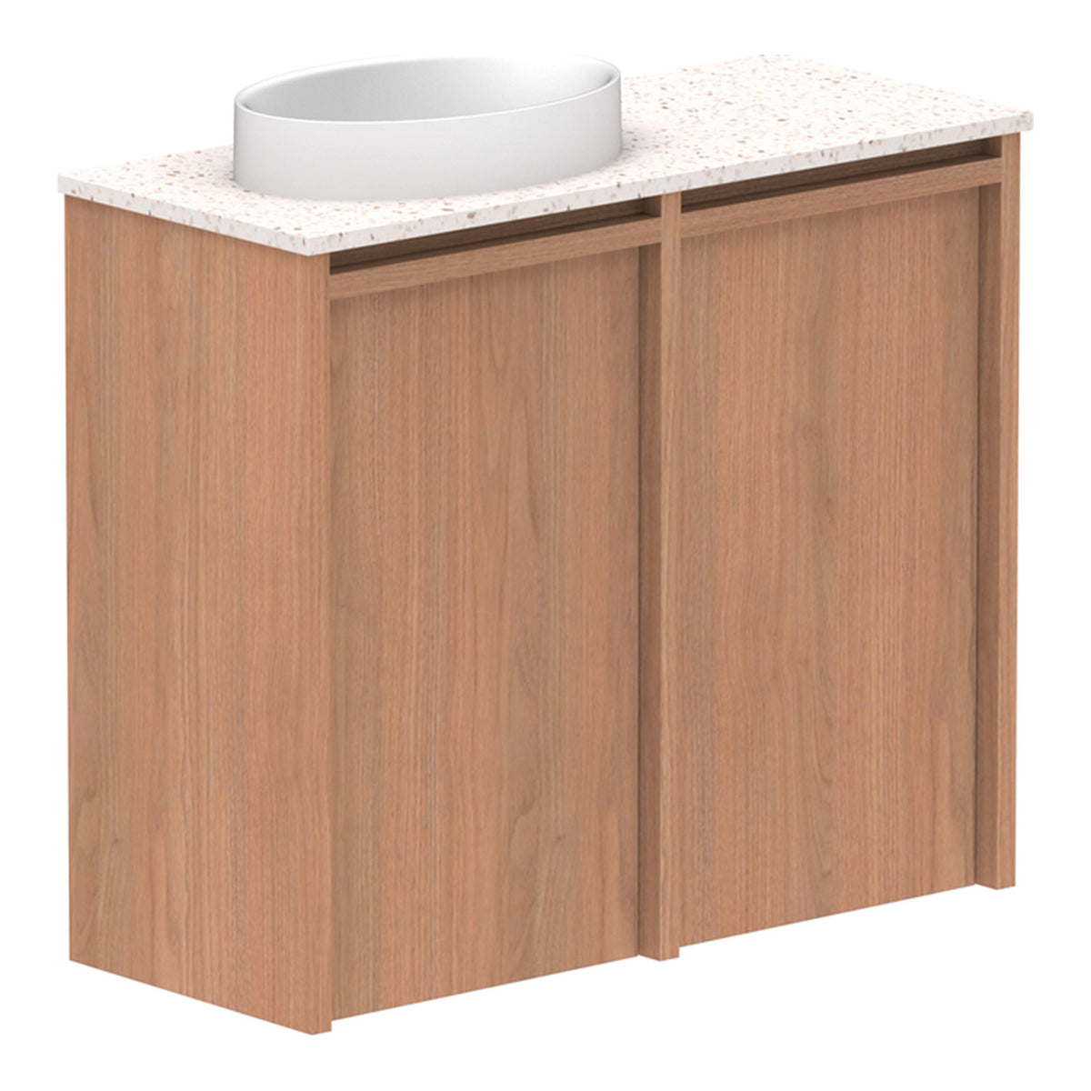 ADP Eli Mini Wall Hung Vanity with Caesarstone Top