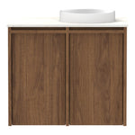 ADP Eli Mini Wall Hung Vanity with Caesarstone Top