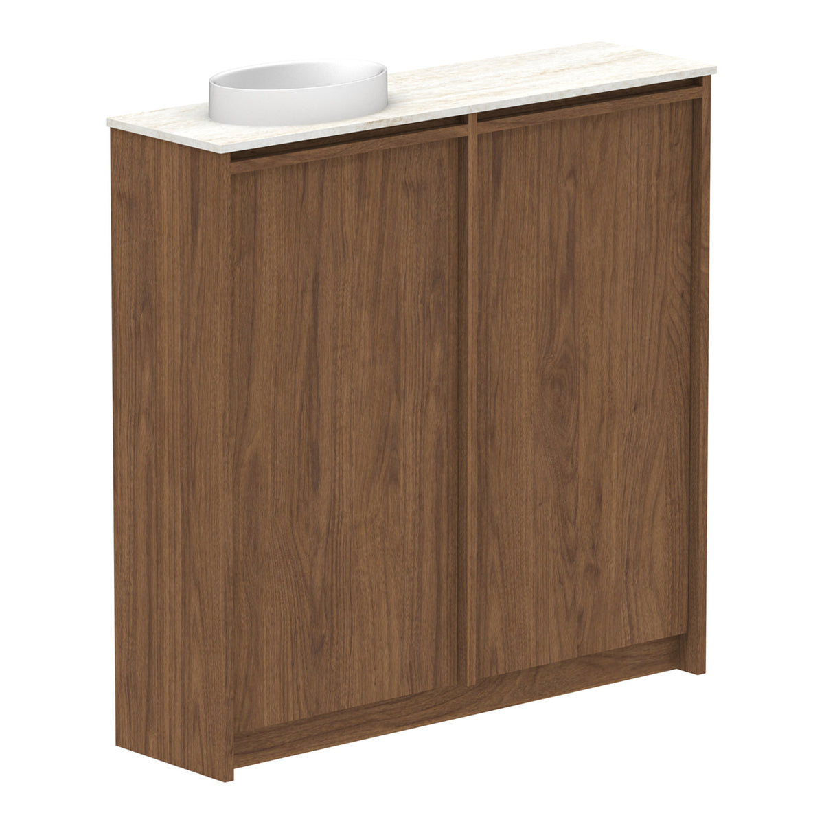 ADP Eli Mini Floor Standing Vanity with Cherry Pie Top
