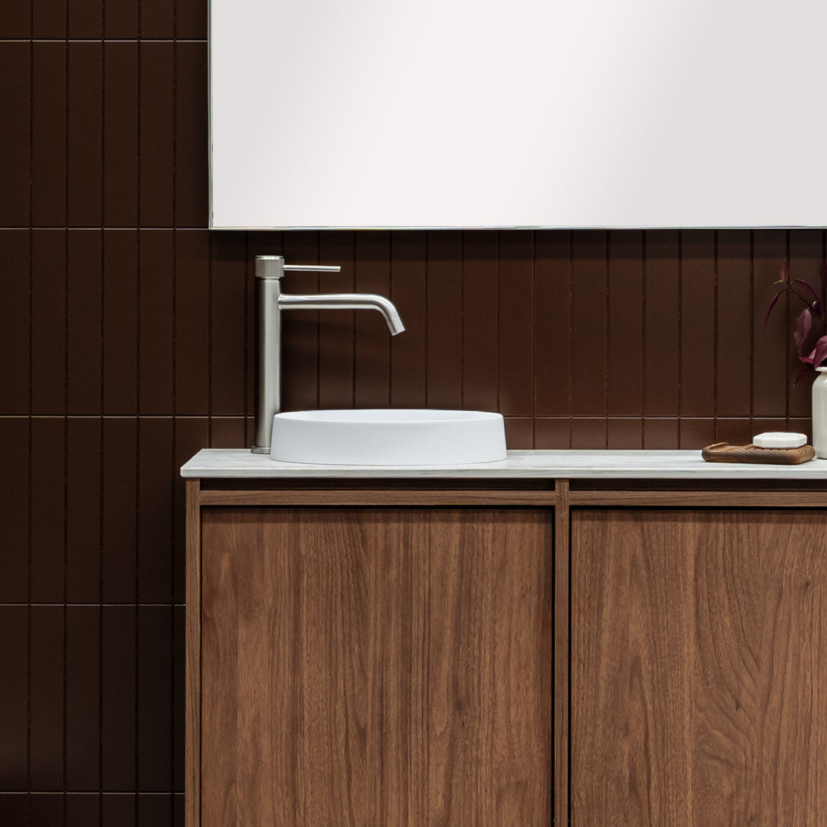 ADP Eli Mini Floor Standing Vanity with Durasein Top