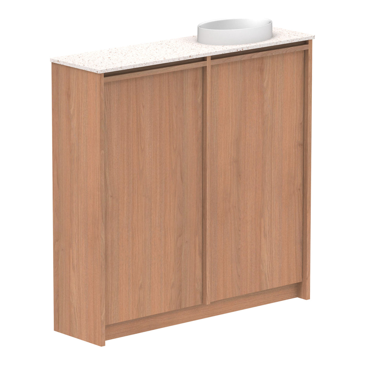 ADP Eli Mini Floor Standing Vanity with Durasein Top