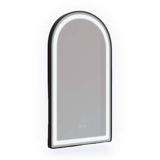 arched bathroom mirrors