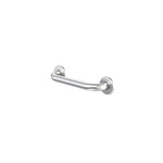 Caroma stainless steel straight grab rail with concealed round flanges, 300mm, shown on white background