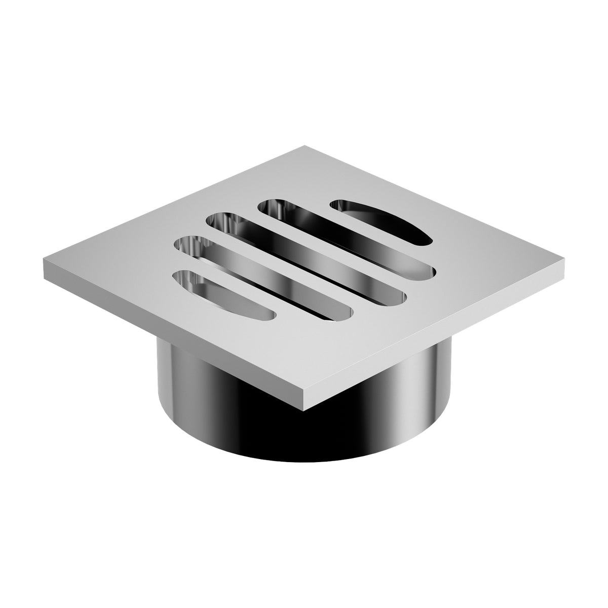 Caroma Square Floor Waste 50mm Outlet - Chrome