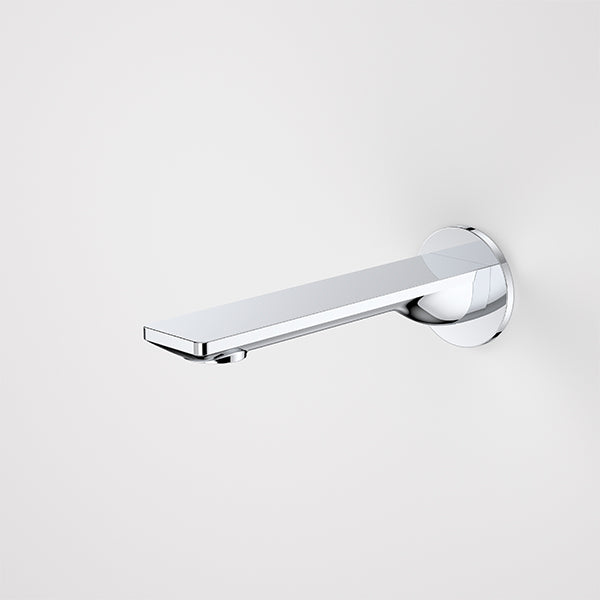 Caroma Urbane II round chrome wall-mounted basin/bath outlet spout with 180mm projection