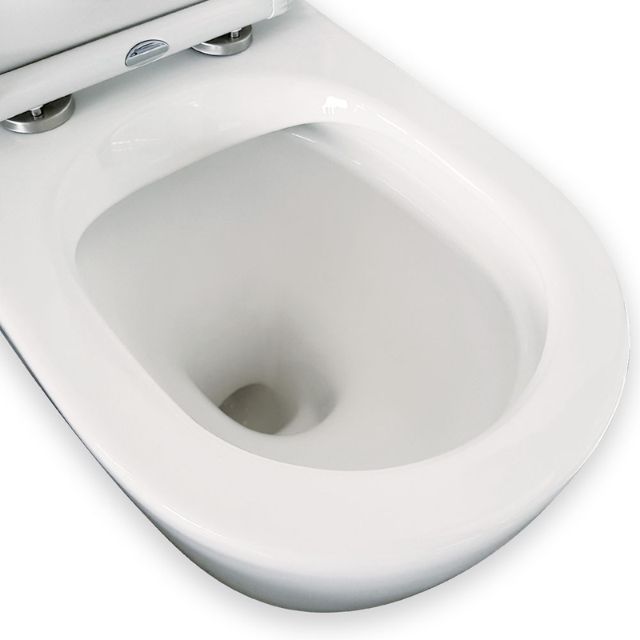 Fienza Alix Extra Height Back-to-Wall Toilet Suite With Slim Seat