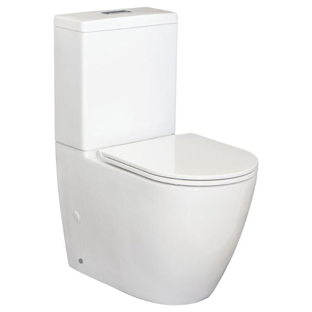 Fienza Empire Back-to-Wall Toilet Suite With Slim Seat