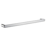 Fienza Empire 810mm single towel rail in chrome finish, wall-mounted bathroom accessory on a white background
