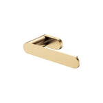 Fienza Empire Slim toilet roll holder in Urban Brass, wall-mounted with slim rounded brass finish