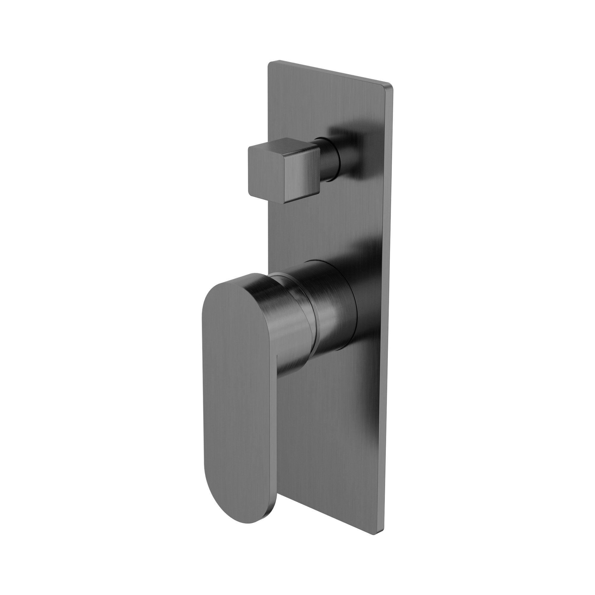Nero Ecco Shower Mixer With Diverter Gun Metal