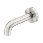 Nero Mecca Basin/Bath Spout Only 120mm II - Brushed Nickel