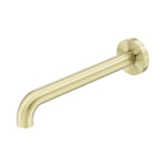 Nero Mecca Basin/Bath Spout Only 230mm II - Brushed Gold