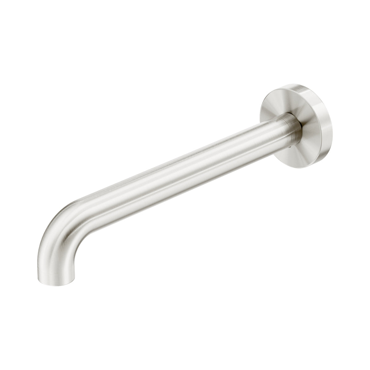 Nero Mecca Basin/Bath Spout Only 230mm II - Brushed Nickel