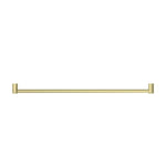 Nero Mecca Care 1200mm grab rail in brushed gold, straight wall-mounted bathroom rail