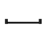 Nero Mecca Care 600mm matte black grab rail with 32mm round bar and wall brackets on each end