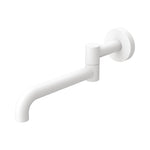 Nero Mecca Wall Mounted Swivel Bath Spout Only 225mm II - Matte White