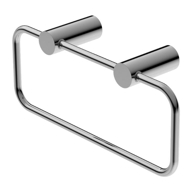 Nero New Mecca chrome towel ring, stainless steel wall-mounted bathroom hand towel holder