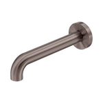 Nero Zen SS316L Round Basin/Bath Spout Only 185mm II - Brushed Bronze