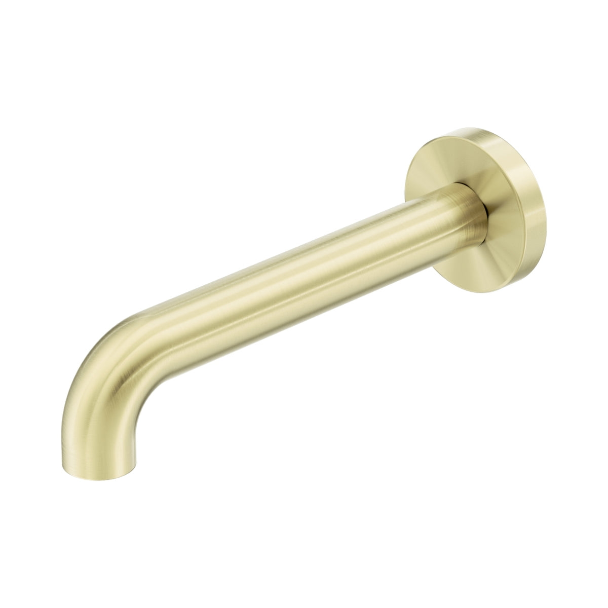 Nero Zen SS316L Round Basin/Bath Spout Only 185mm II - Brushed Gold