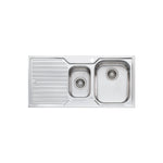 Oliveri Diaz 1 & 1/2 Bowl Sink With Drainer Left Hand Drainer