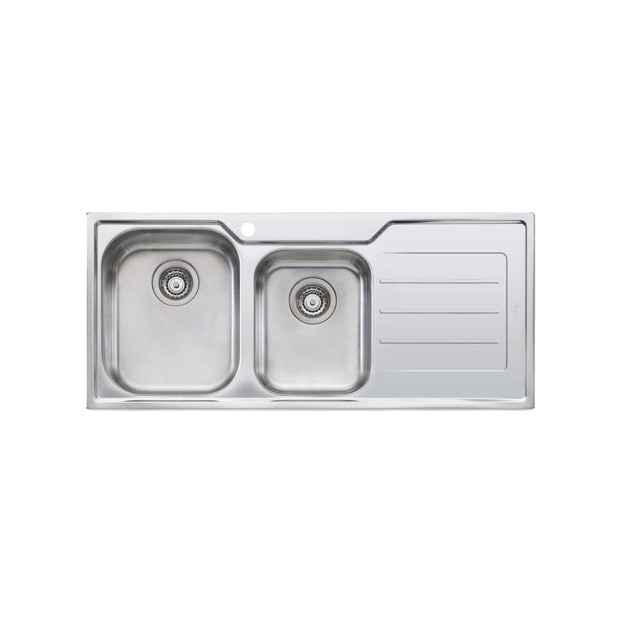 Oliveri Flinders 1 & 3/4 Bowl Sink With Drainer