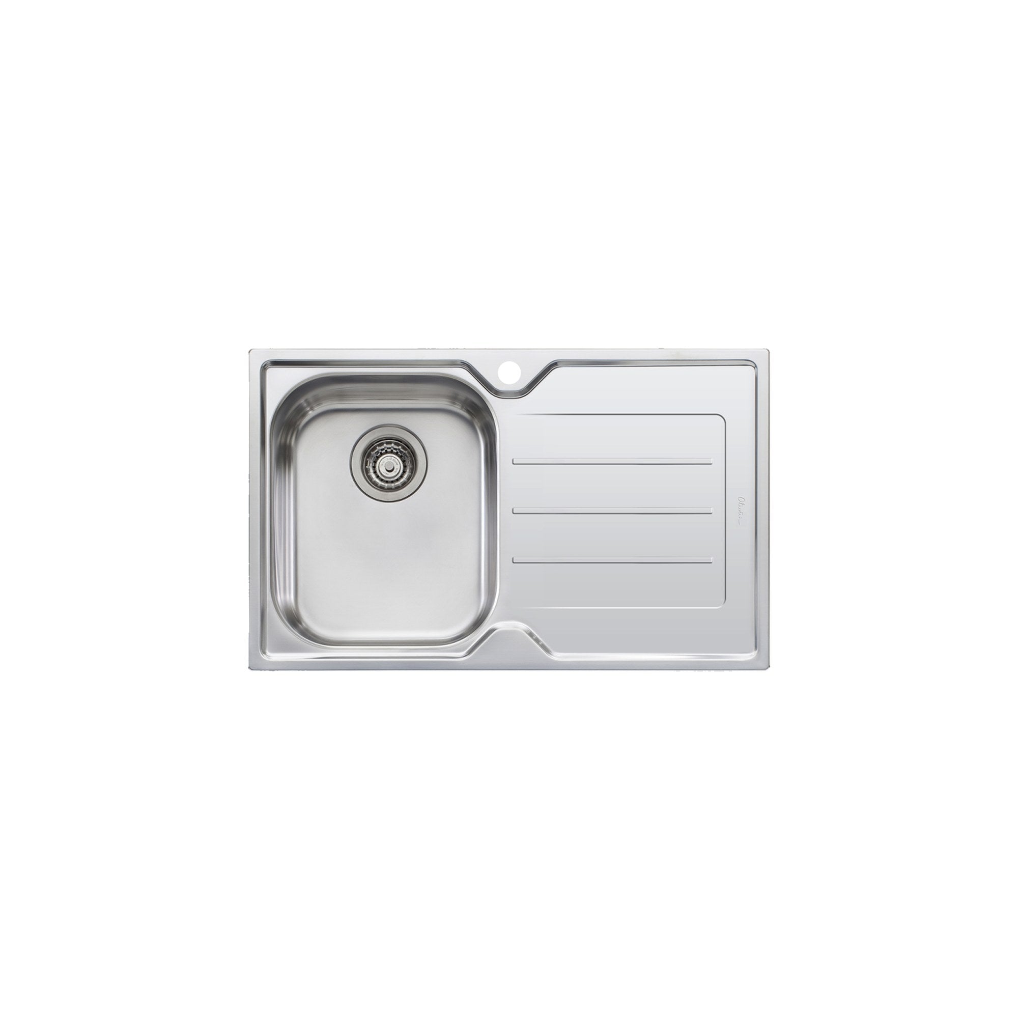 Oliveri Flinders Single Bowl Sink with Drainer