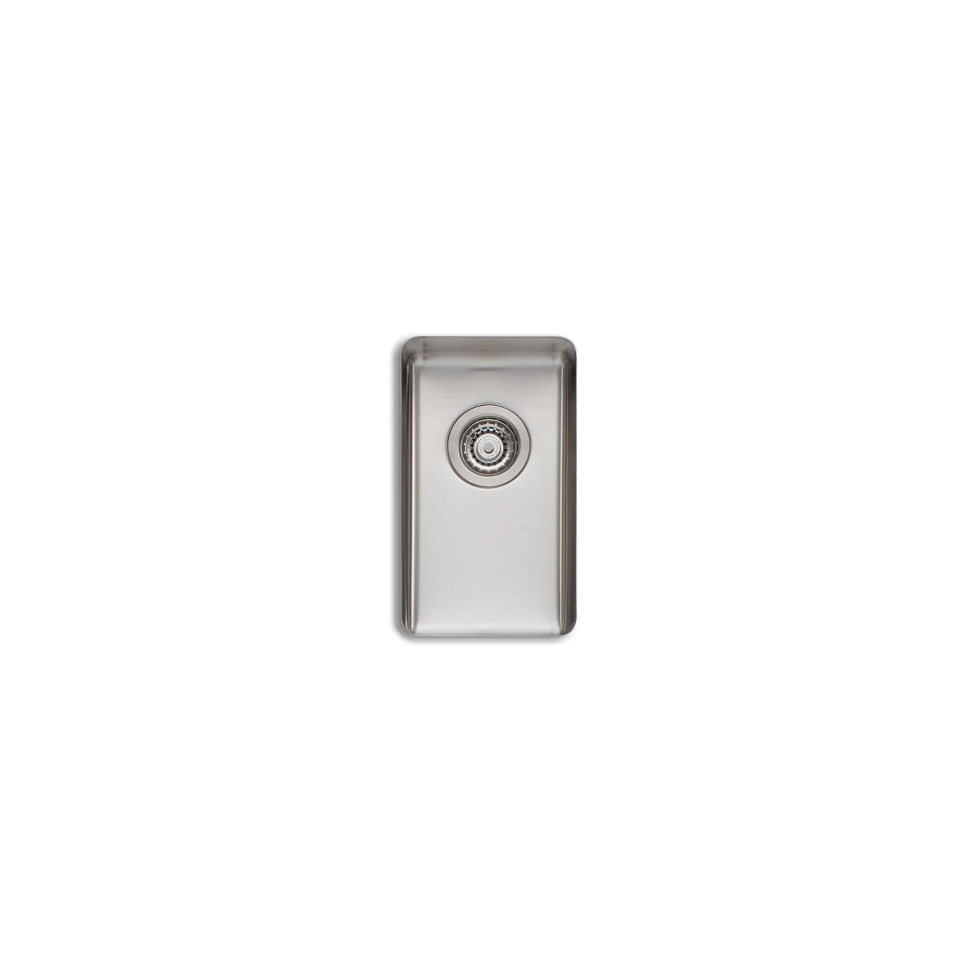 Oliveri Sonetto Skinny Bowl Undermount Sink Brushed Stainless Steel