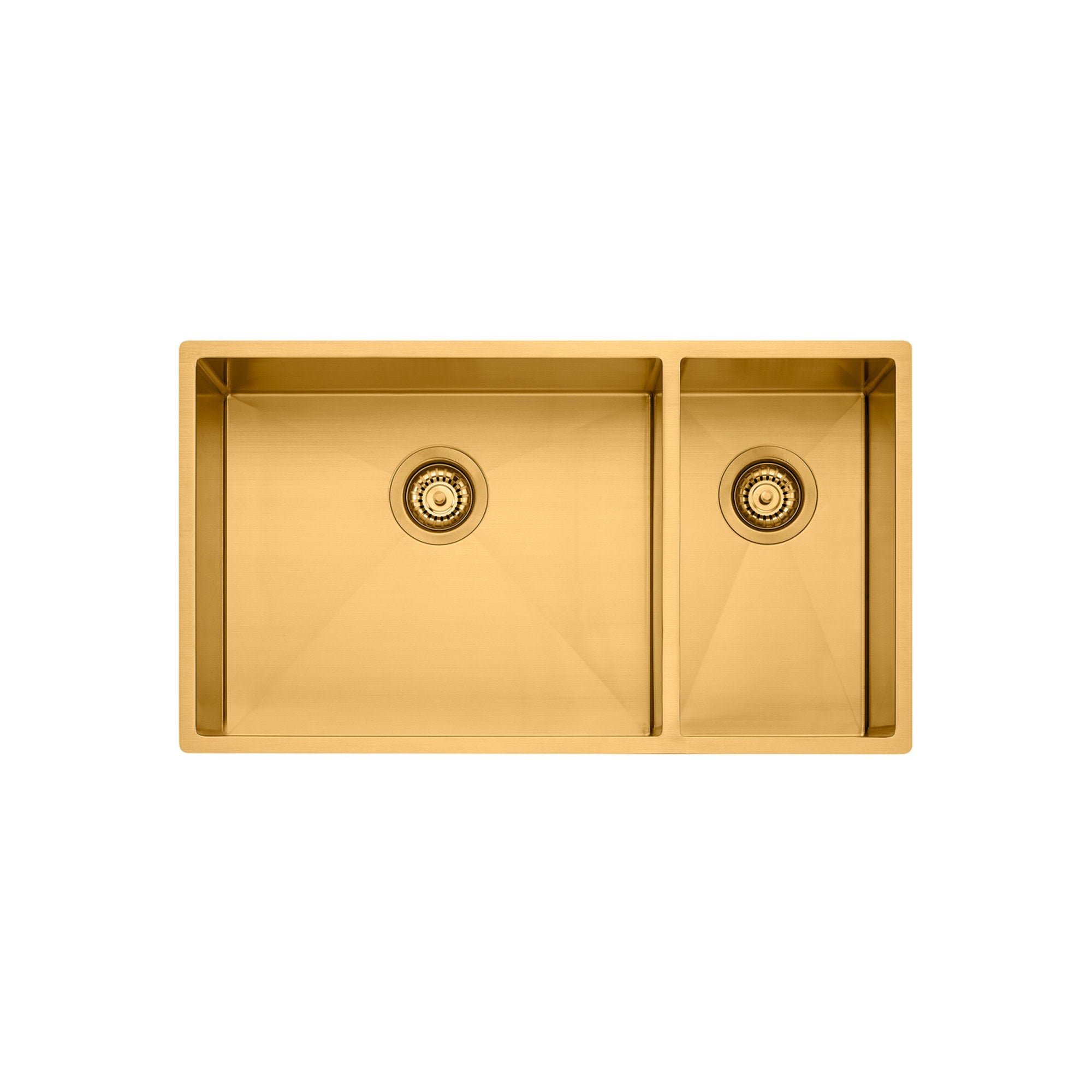 Oliveri Spectra 1 & 1/2 Bowl Sink Brushed Gold