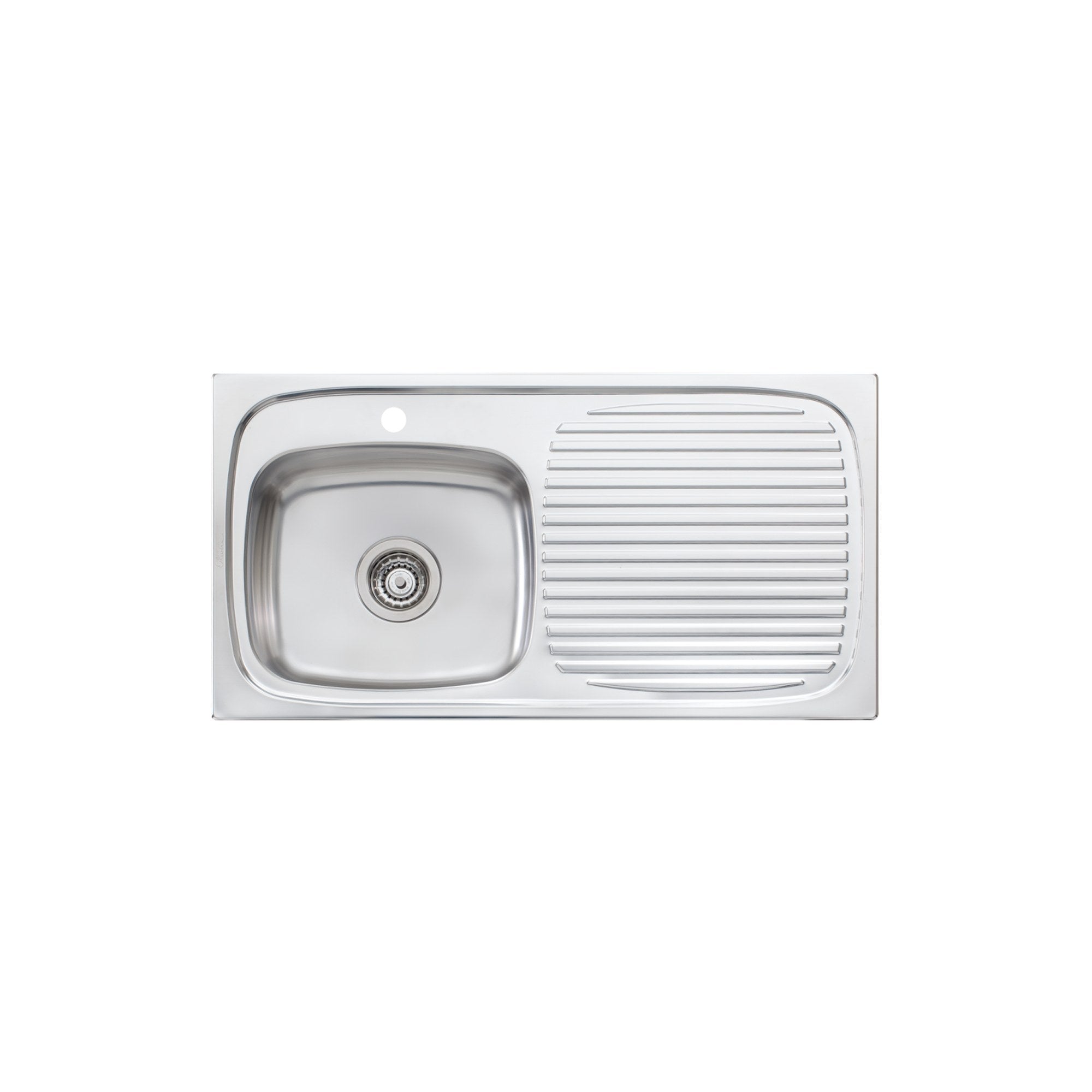 Oliveri Ultraform Single Bowl Sink With Drainer Right Hand Drainer
