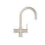 Peppy Taps Flagship 4 in 1 Boiling and Ambient Filtered Tap Brushed Nickel