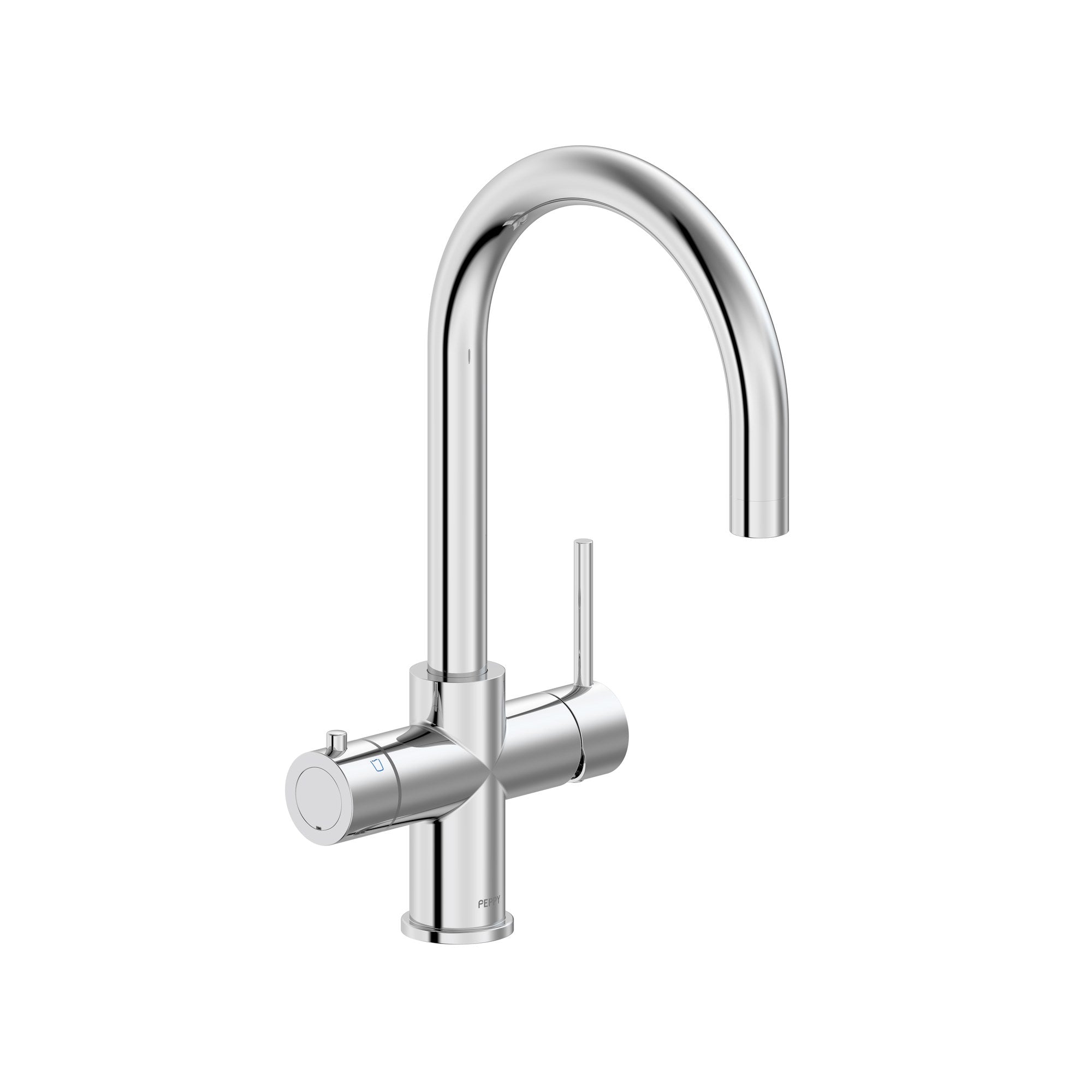 Peppy Taps Flagship 4 in 1 Boiling and Ambient Filtered Tap Chrome