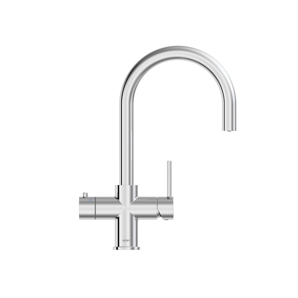 Peppy Taps Flagship 4 in 1 Boiling and Ambient Filtered Tap Chrome