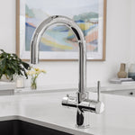 Peppy Taps Flagship 4 in 1 Boiling and Chilled Filtered Tap Chrome