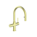 Peppy Taps Flagship 4 in 1 Pullout Boiling and Ambient Filtered Tap Brushed Brass
