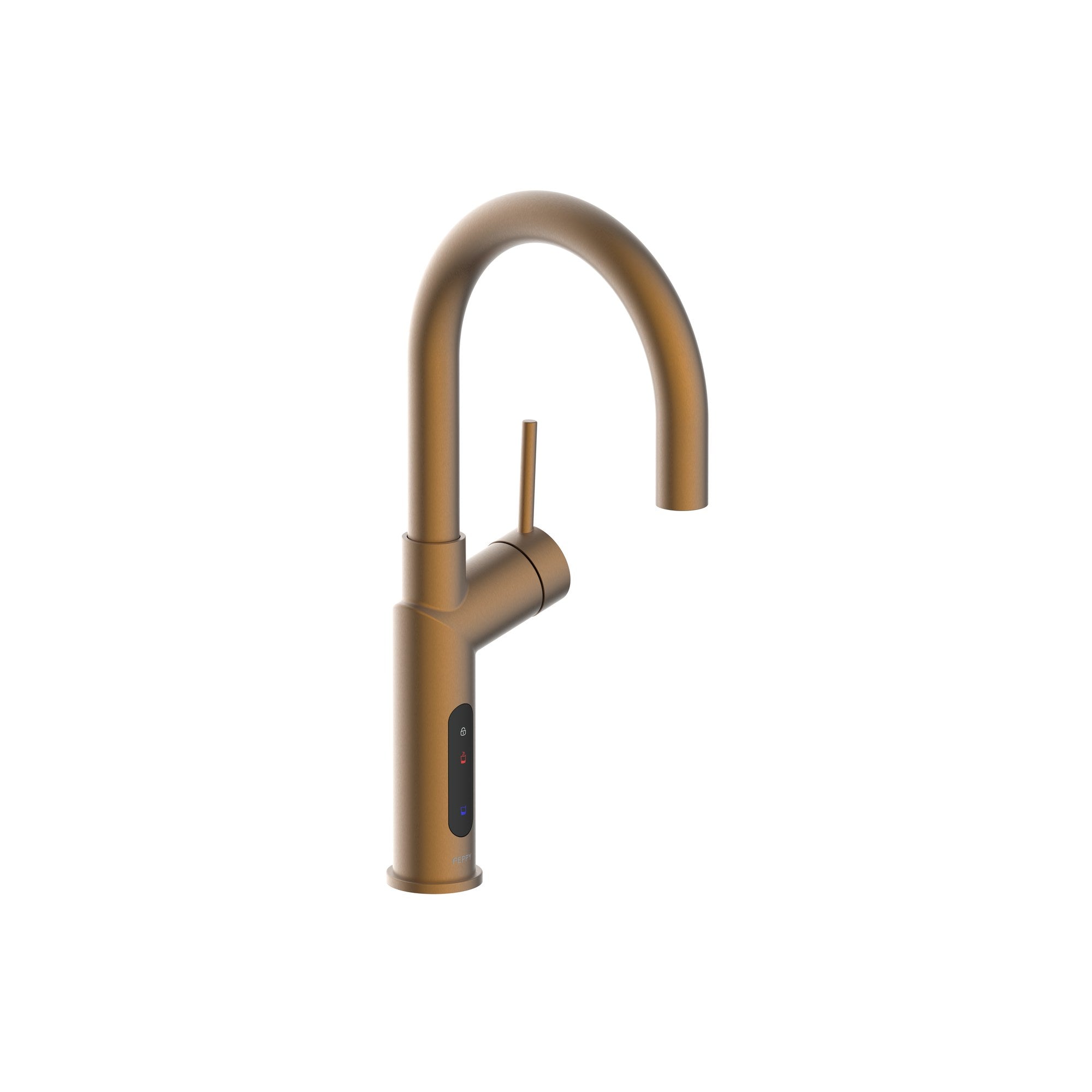 Peppy Taps Signature 4 in 1 Electronic Boiling and Ambient Filtered Tap Brushed Bronze