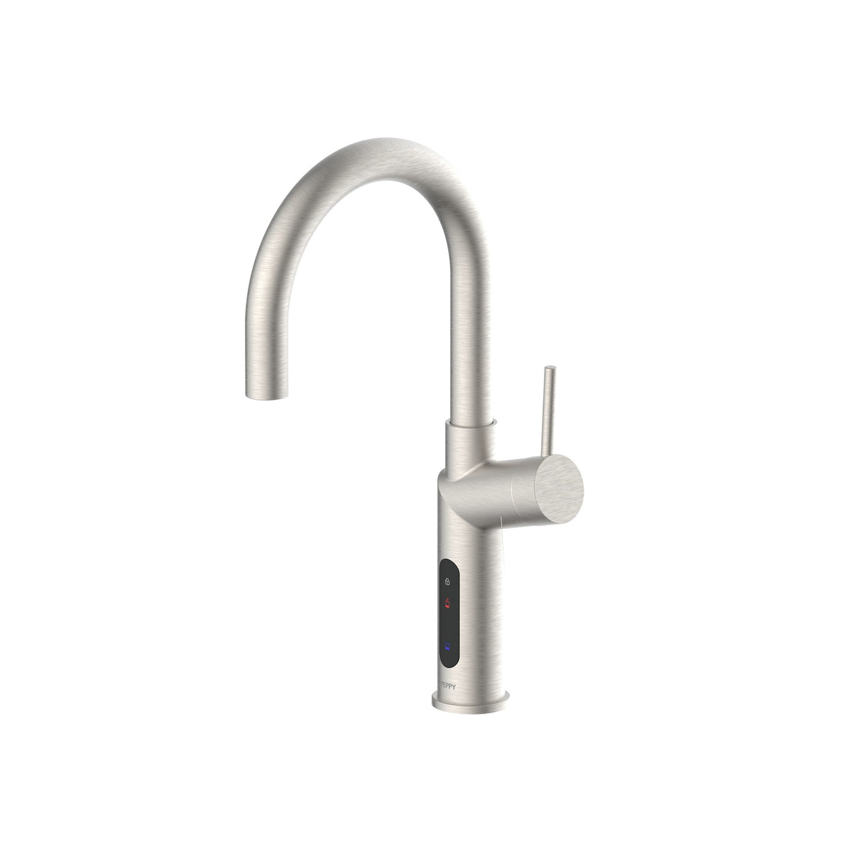 Peppy Taps Signature 4 in 1 Electronic Boiling and Ambient Filtered Tap Brushed Nickel