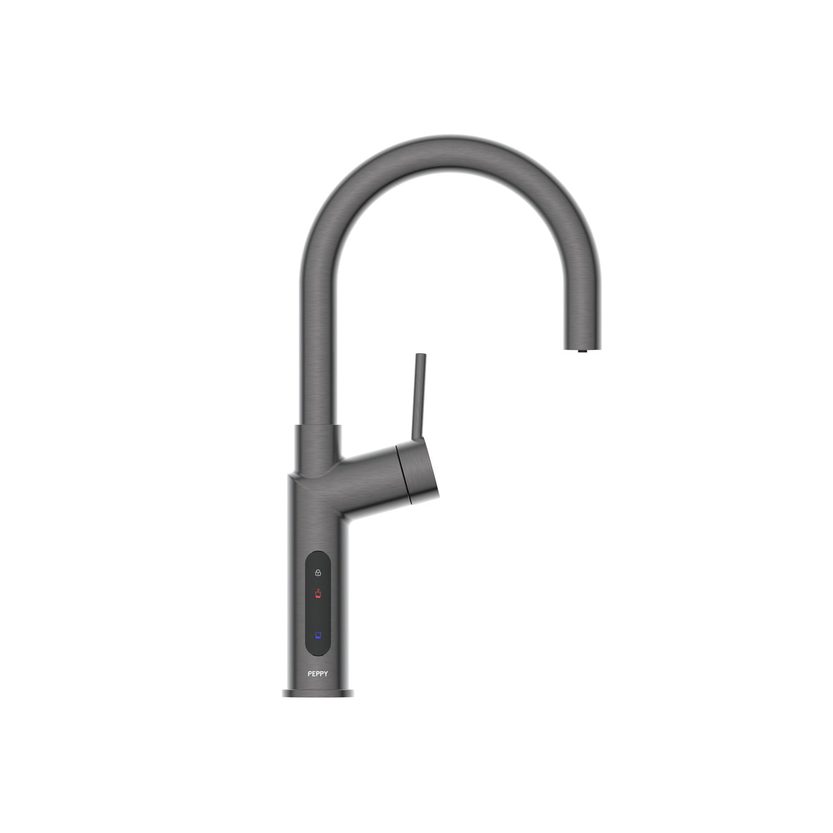 Peppy Taps Signature 4 in 1 Electronic Boiling and Ambient Filtered Tap Gunmetal