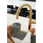 Peppy Taps Signature 4 in 1 Electronic Boiling and Chilled Filtered Tap Brushed Brass
