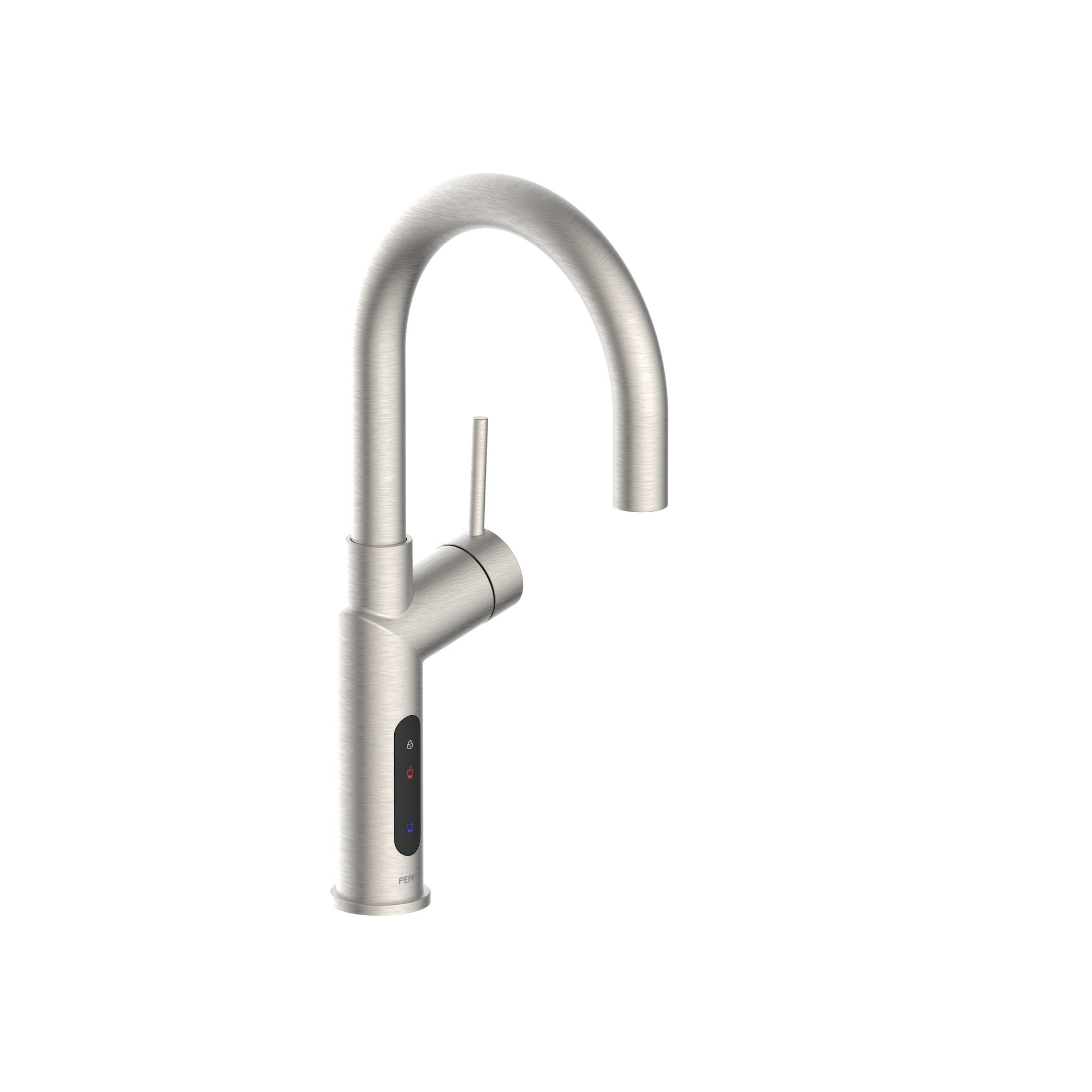 Peppy Taps Signature 4 in 1 Electronic Boiling and Chilled Filtered Tap Brushed Nickel