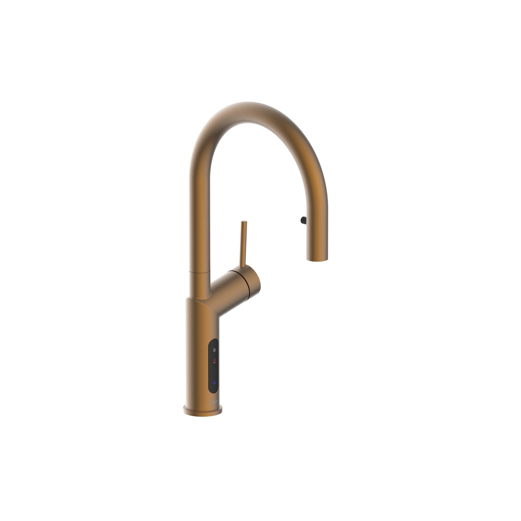 Peppy Taps Signature 4 in 1 Electronic Pullout Boiling and Chilled Filtered Tap Brushed Bronze