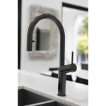 Peppy Taps Signature 4 in 1 Electronic Pullout Boiling and Chilled Filtered Tap Gunmetal